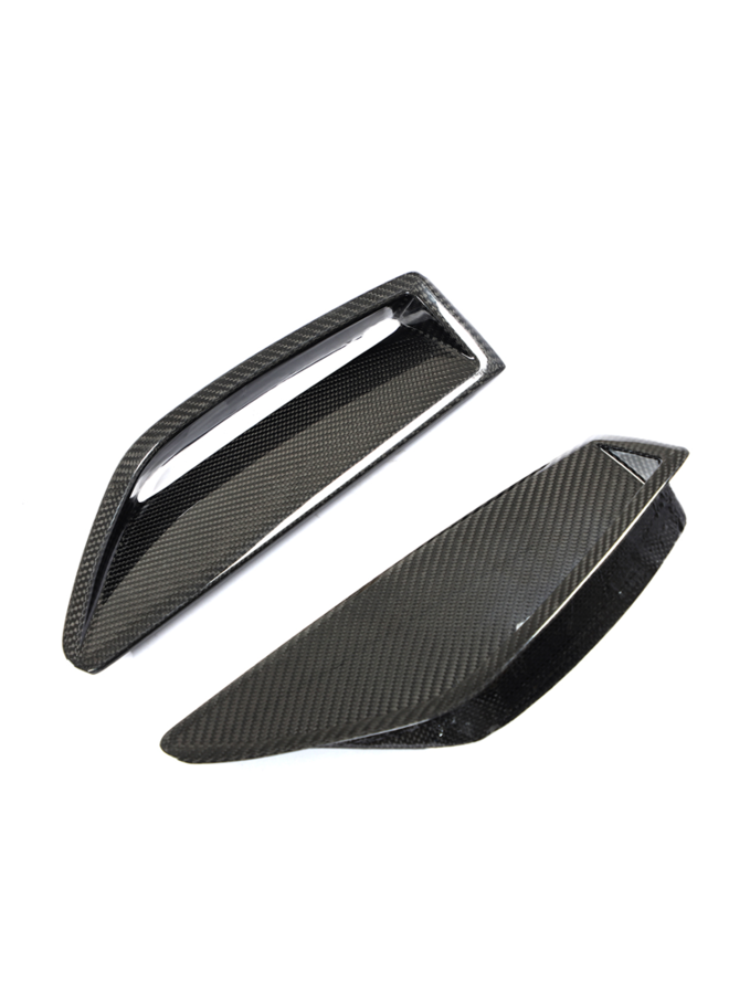 Audi RS6 C8 carbon voorbumper lucht happer insert