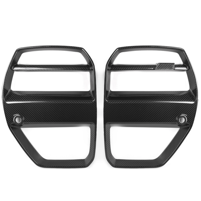 BMW G80 G81 G82 G83 M3 M4 Grade de rim em carbono