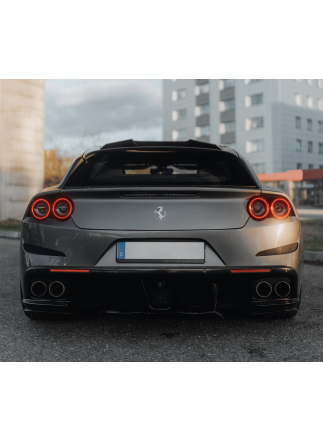 Spoiler sul tetto in carbonio Ferrari GTC4 Lusso