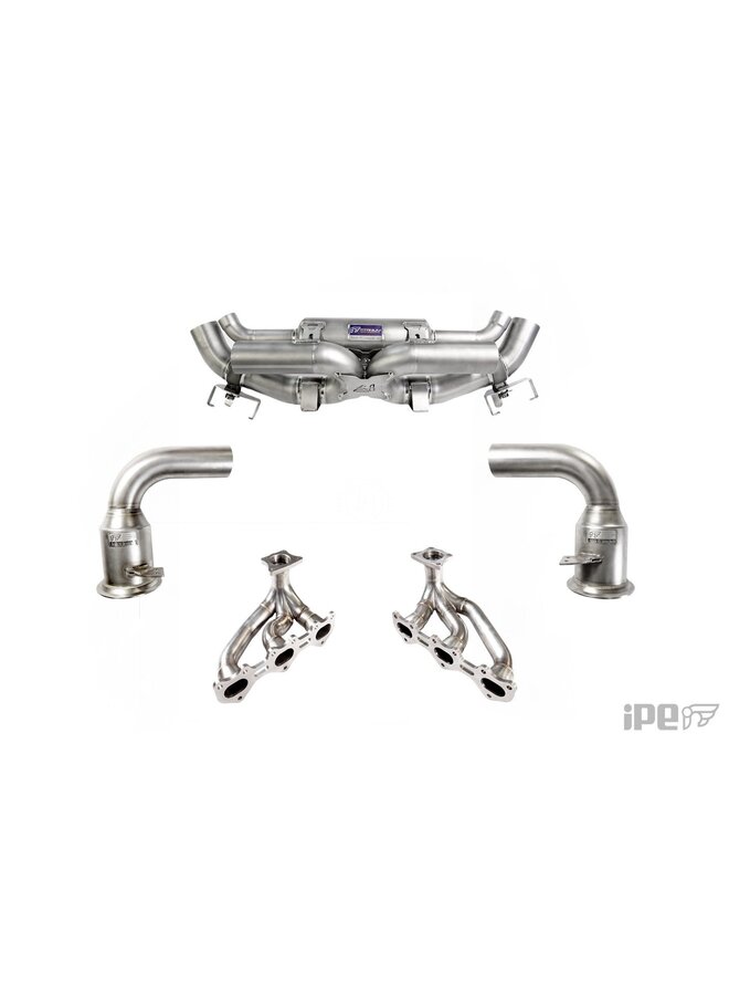 Porsche 992 911 Turbo S IPE exhaust