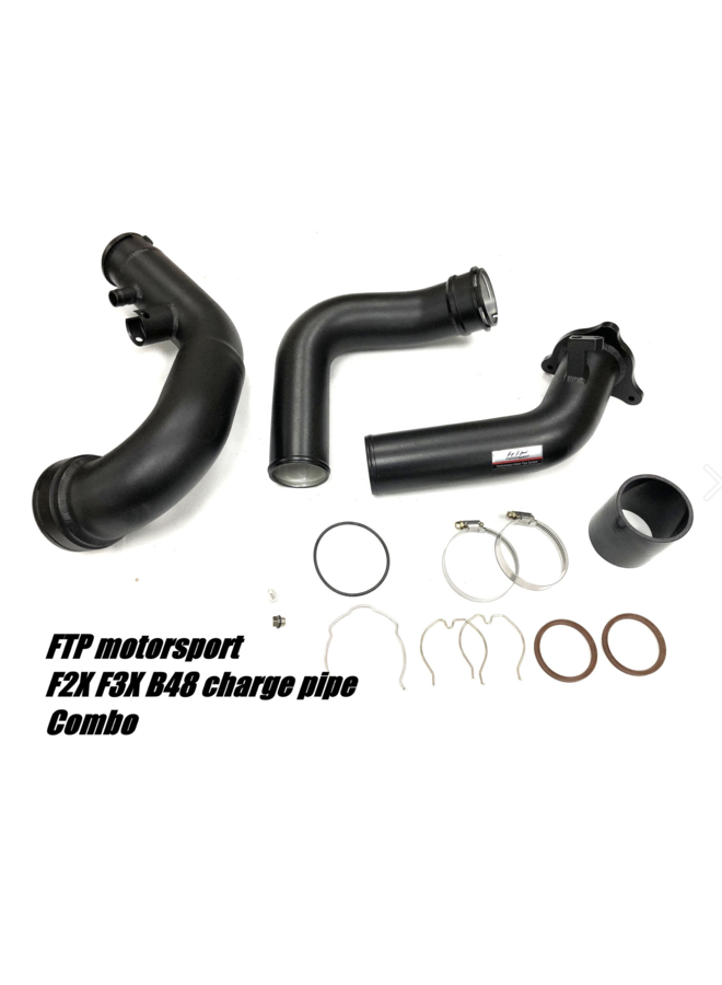 FTP BMW 1 2 3 4 serie F2X F3X B48 Tubo di ricarica combinato V2 (Tubo di ricarica + tubo di ingresso)