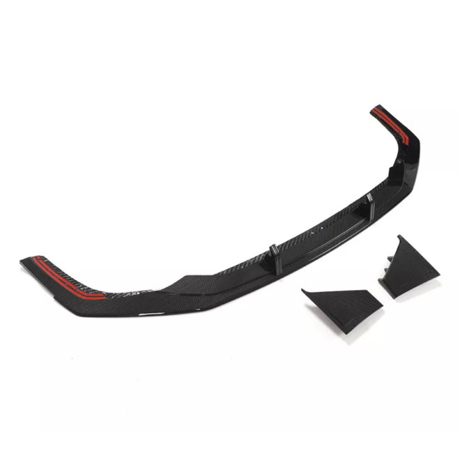 Splitter per labbro anteriore in carbonio Audi RS6 C8 e RS7 C8