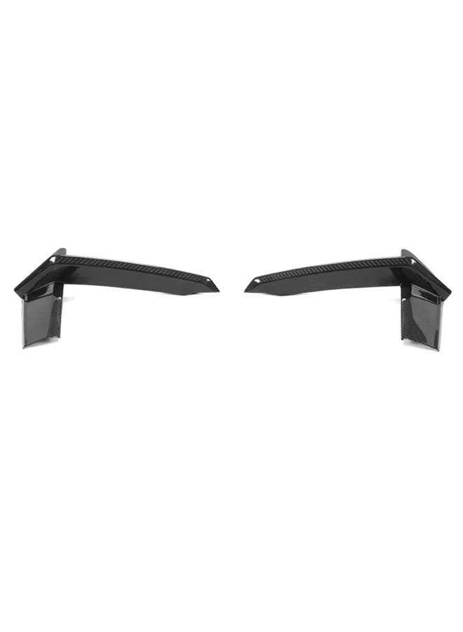 Carbon canard bumper inserts Audi RS6 C8 & RS7 C8