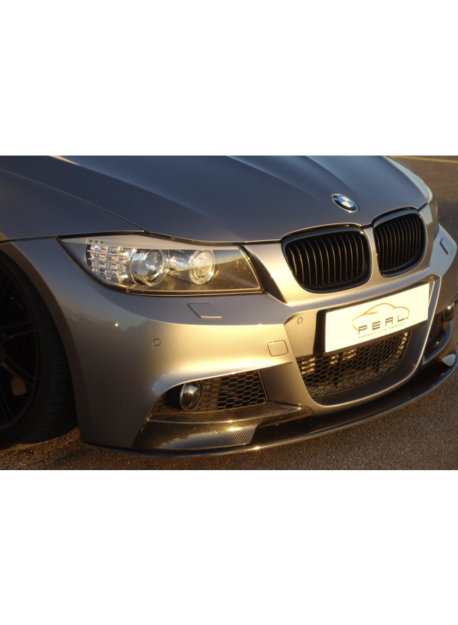 BMW 3 Serie E90 / E91 LCI Carbon voorlip splitter