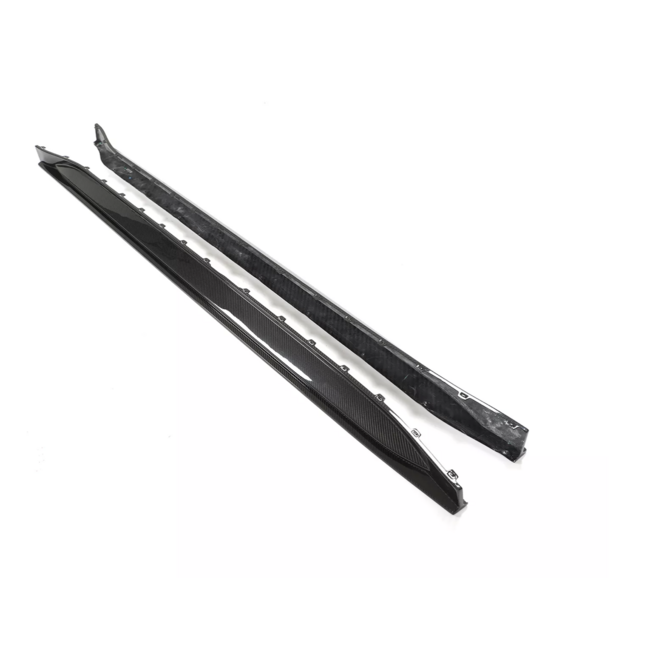 Minigonne laterali in stile OEM BMW G80 G81 M3 in carbonio