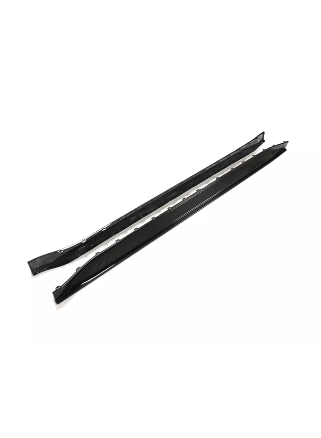 Jupes latérales de style OEM BMW G80 G81 M3 Carbon