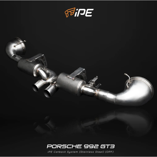 Porsche 992 GT3 / Touring / GT3 RS IPE Uitlaat