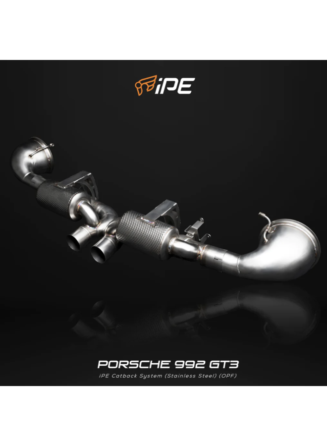 Pot d'échappement Porsche 992 GT3 / Touring IPE