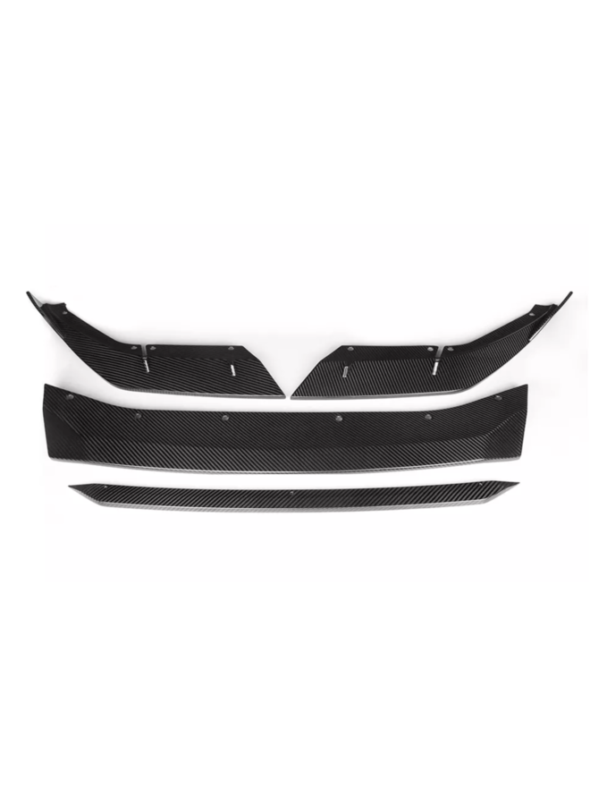 BMW F90 M5 LCI Carbon MT front lip splitter