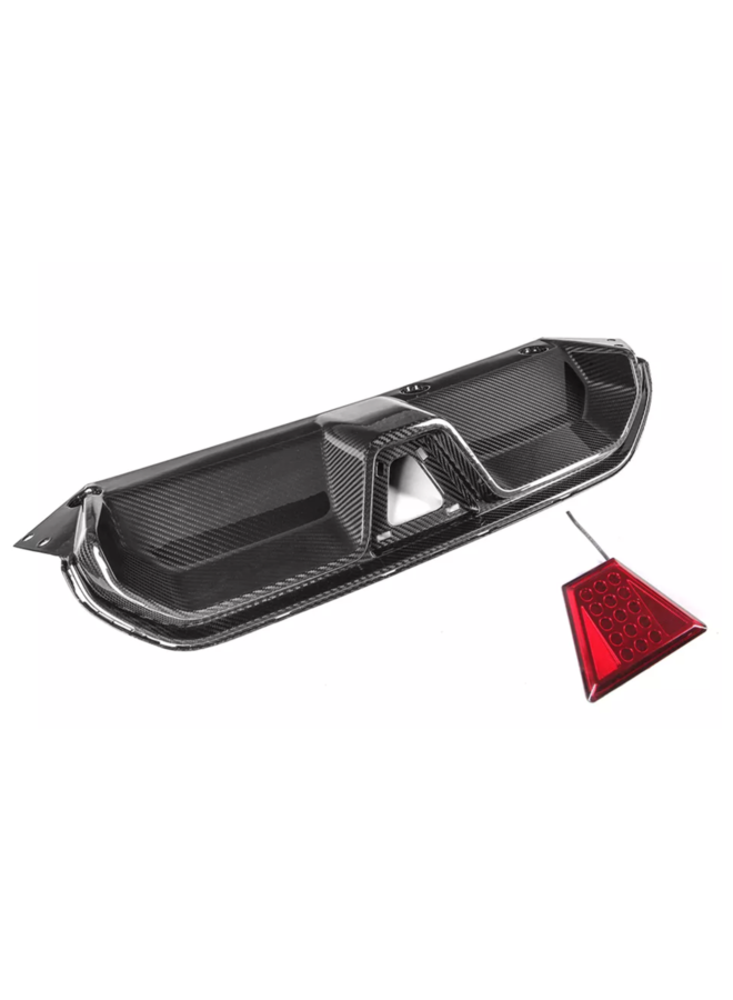 Difusor BMW F90 M5 Carbon CS con luz de freno