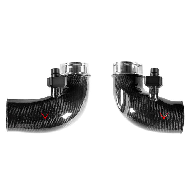 Tubo de admissão turbo de carbono BMW F90 M5 Eventuri