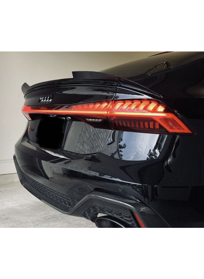 Audi A7 S7 RS7 C8 Carbon trunk spoiler lip