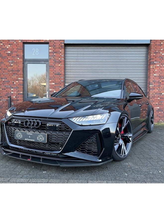 Audi RS6 RS7 C8 Urban carbon front lip splitter