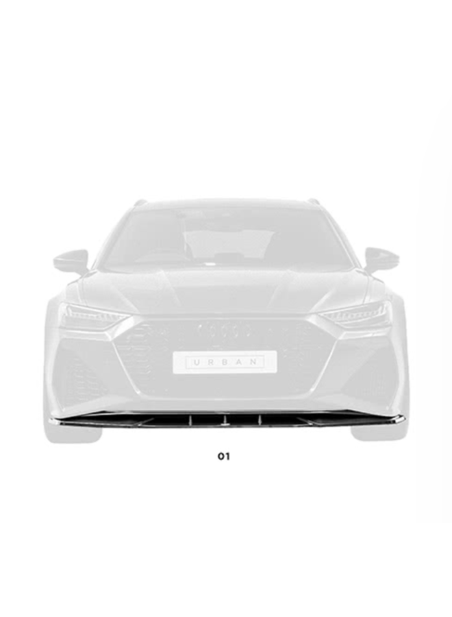Audi RS6 RS7 C8 Urban carbon front lip splitter