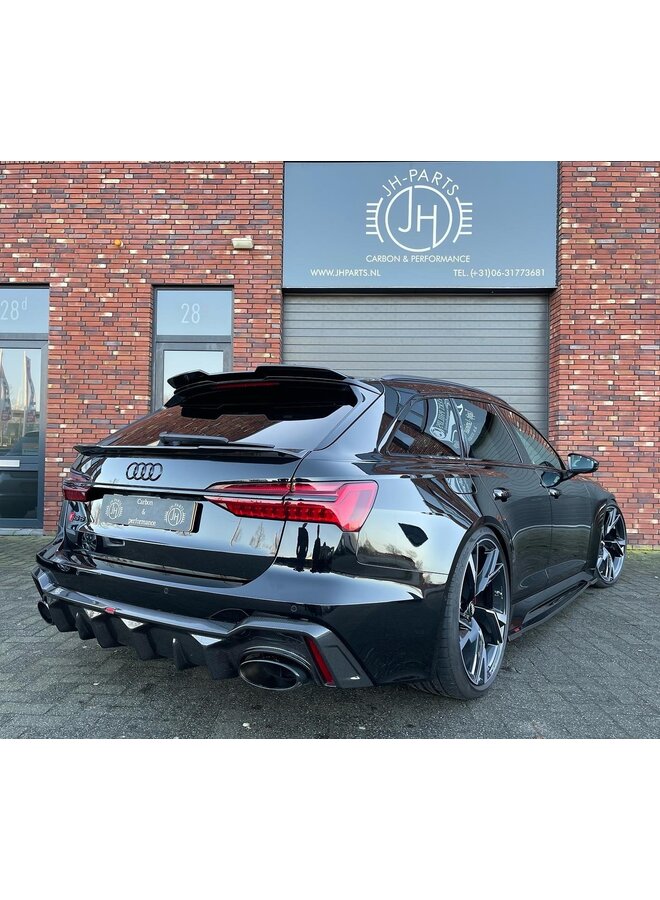 Difusor de carbono urbano para Audi RS6, RS7 y C8