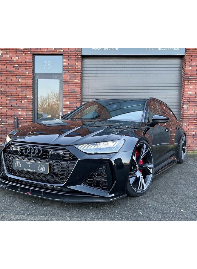 Audi RS6 RS7 Urban carbon side skirt extensions