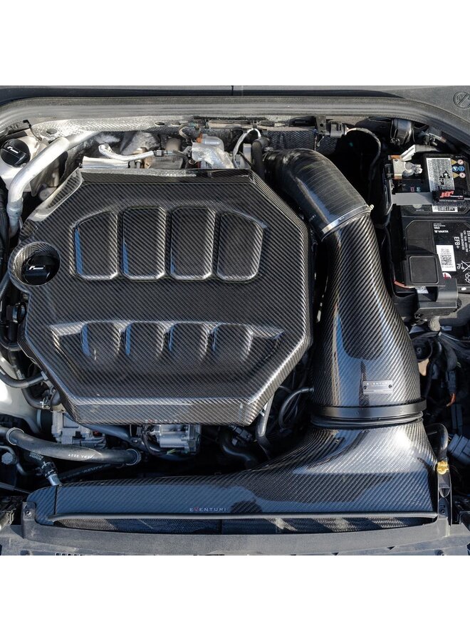 Copertura motore Eventuri per Golf 8 GTI R in carbonio