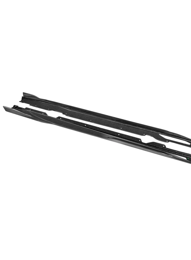 BMW 4 serie G26 i4 carbon side skirt extensions