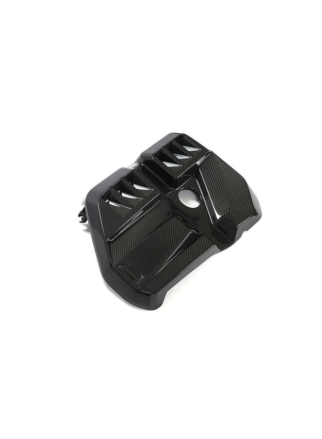 Tampa do motor BMW G80 G81 G82 G83 M3 M4 em carbono