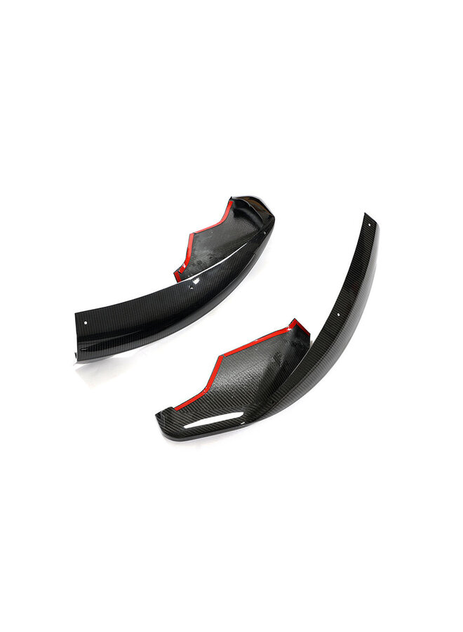 Divisor de para-choque dianteiro em carbono McLaren 540 570