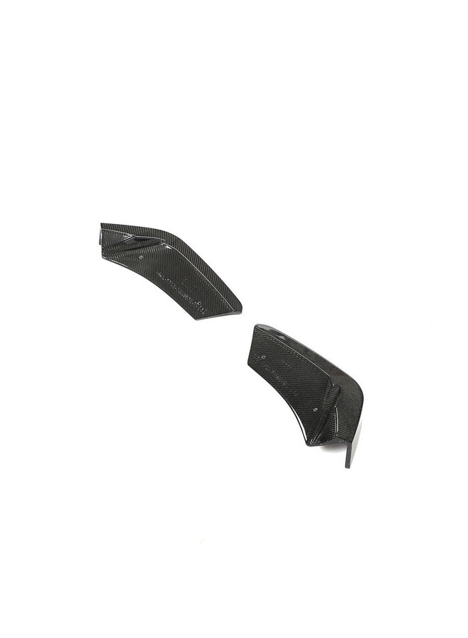 Corvette C8 carbon rear bumper splitter