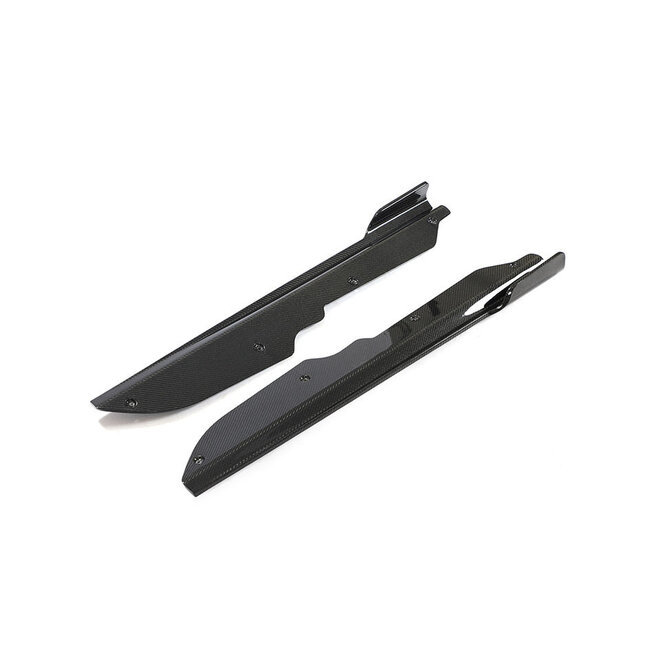 Extensões de saia lateral Corvette C8 Carbon