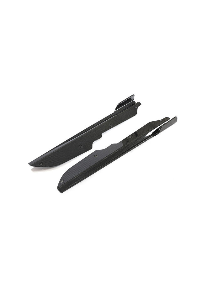 Extensions de jupe latérale Corvette C8 Carbon