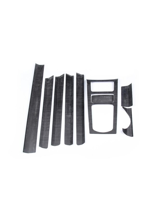 Porsche Cayenne carbon interieur trim set