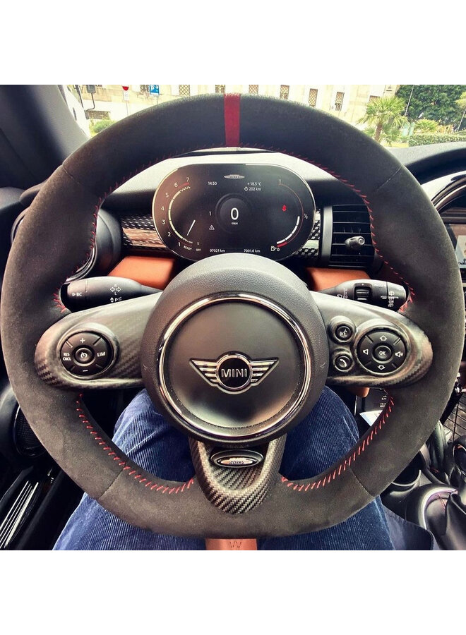 Mini Cooper F55 F56 F60 Carbon steering wheel trim