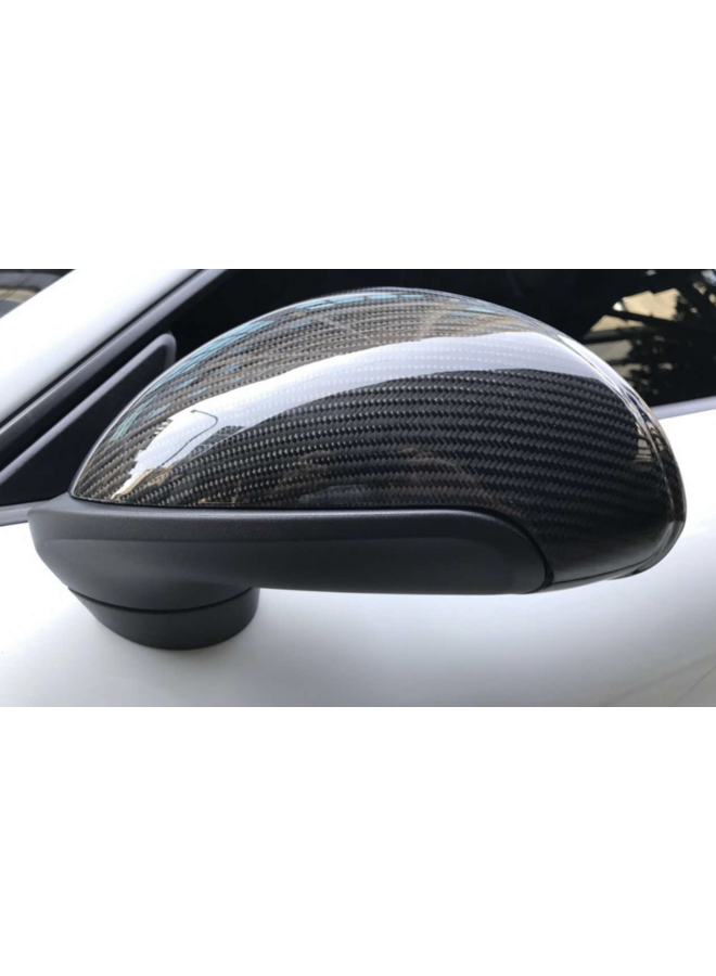 Coques de rétroviseurs en carbone Porsche 911 991 Cayman 981