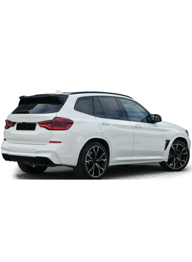 Becquet de toit noir brillant style BMW X3 G01 M