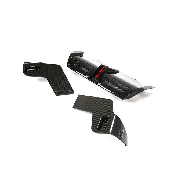 Porsche Macan carbon diffuser remlicht 2021+