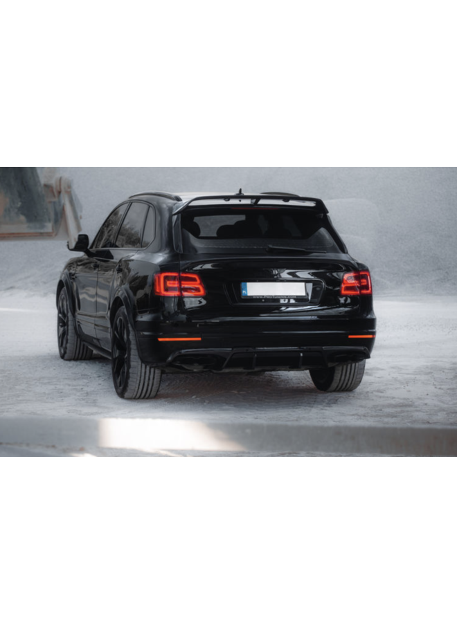 Bentley Bentayga Carbon-Kofferraumstreifen