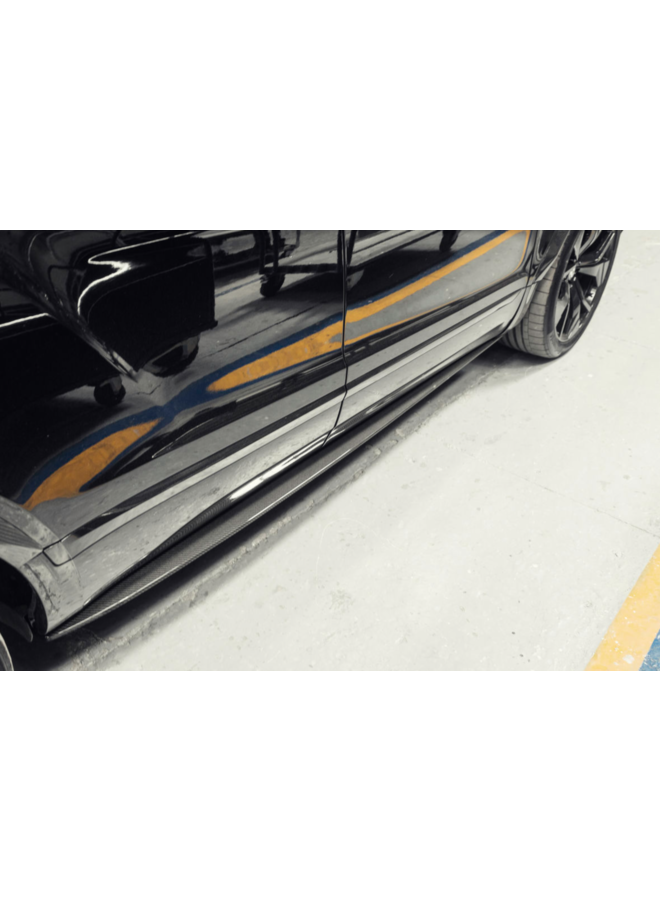 Bentley Bentayga carbon side skirt extensions