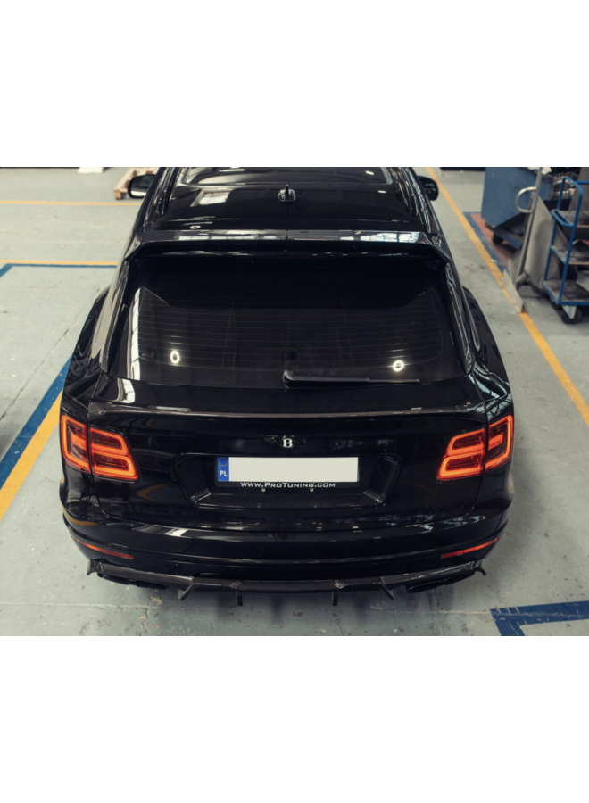 Bentley Bentayga Carbon-Heckspoilerlippe