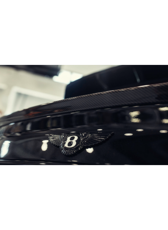 Lábio do spoiler do porta-malas em carbono Bentley Bentayga