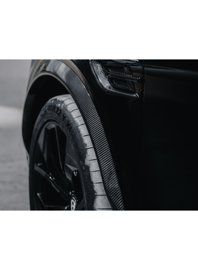 Cerchioni parafango in carbonio Bentley Bentayga