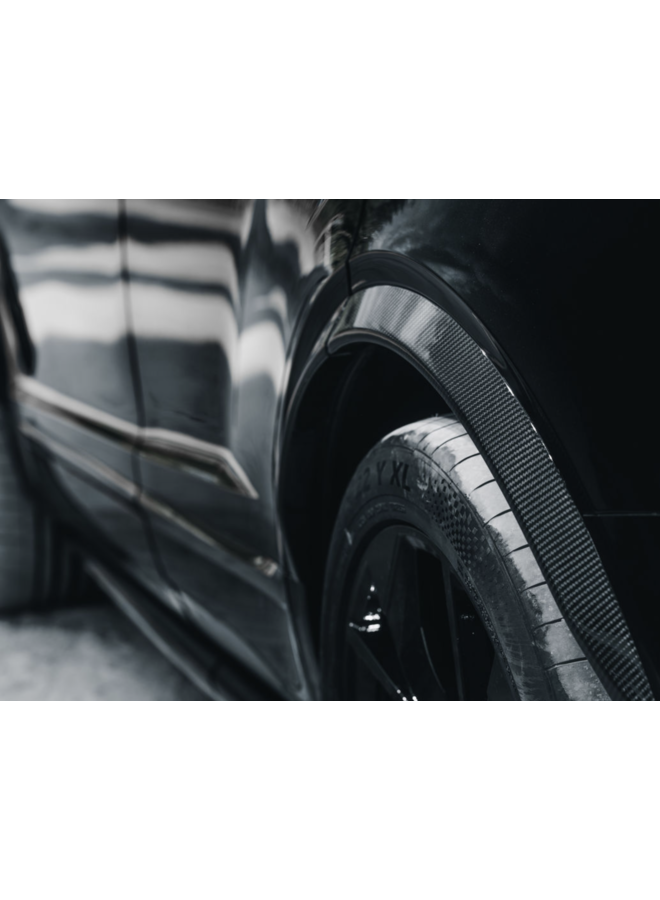 Bentley Bentayga carbon spatbord wiel randen
