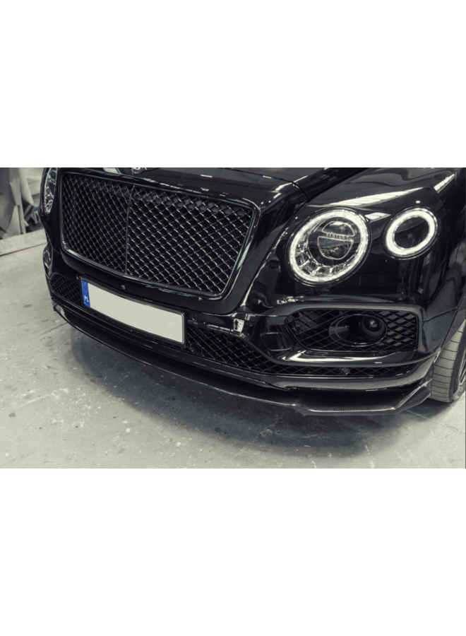 Séparateur de lèvre avant en carbone Bentley Bentayga