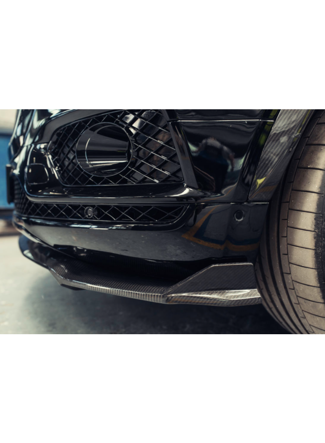 Bentley Bentayga carbon front lip splitter