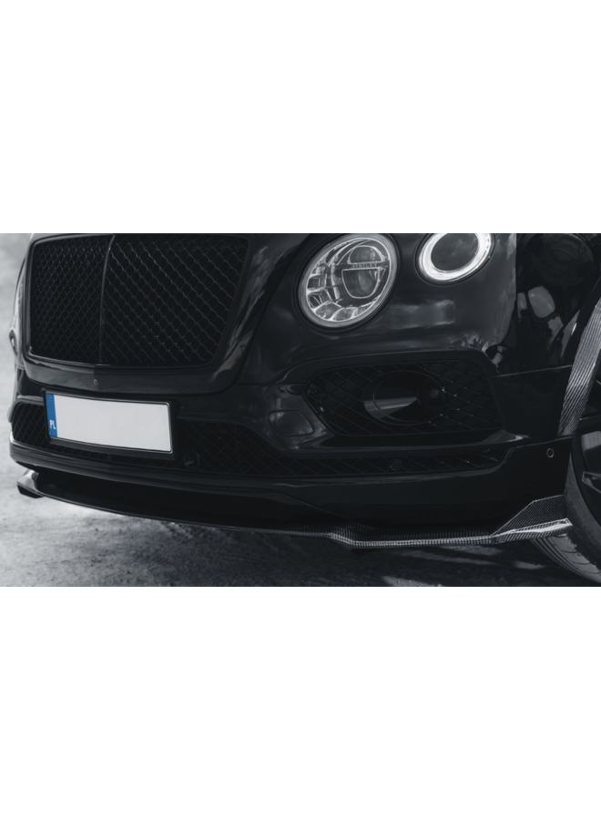 Bentley Bentayga carbon voorlip splitter