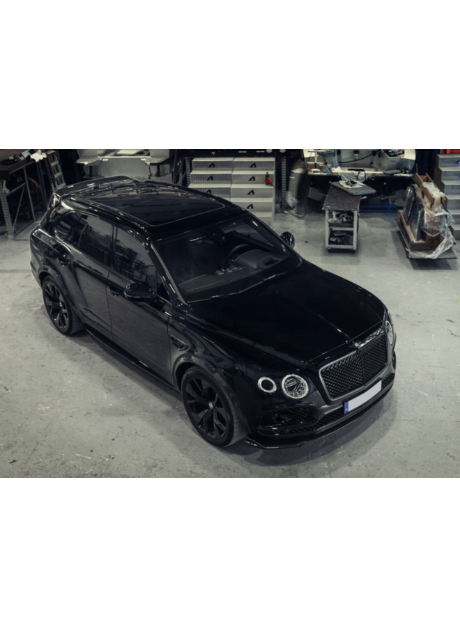 Bentley Bentayga carbon voorlip splitter