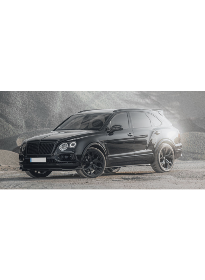 Divisor de lábios dianteiro em carbono Bentley Bentayga