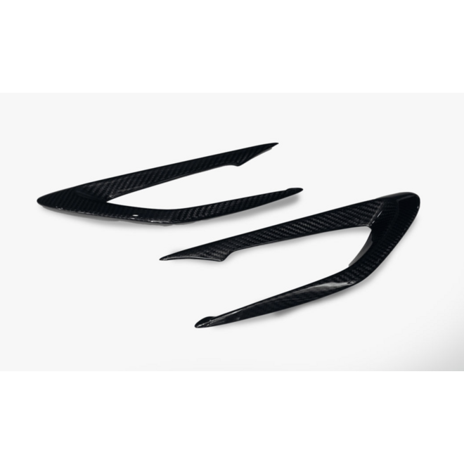 Bentley Bentayga carbon side screen logo