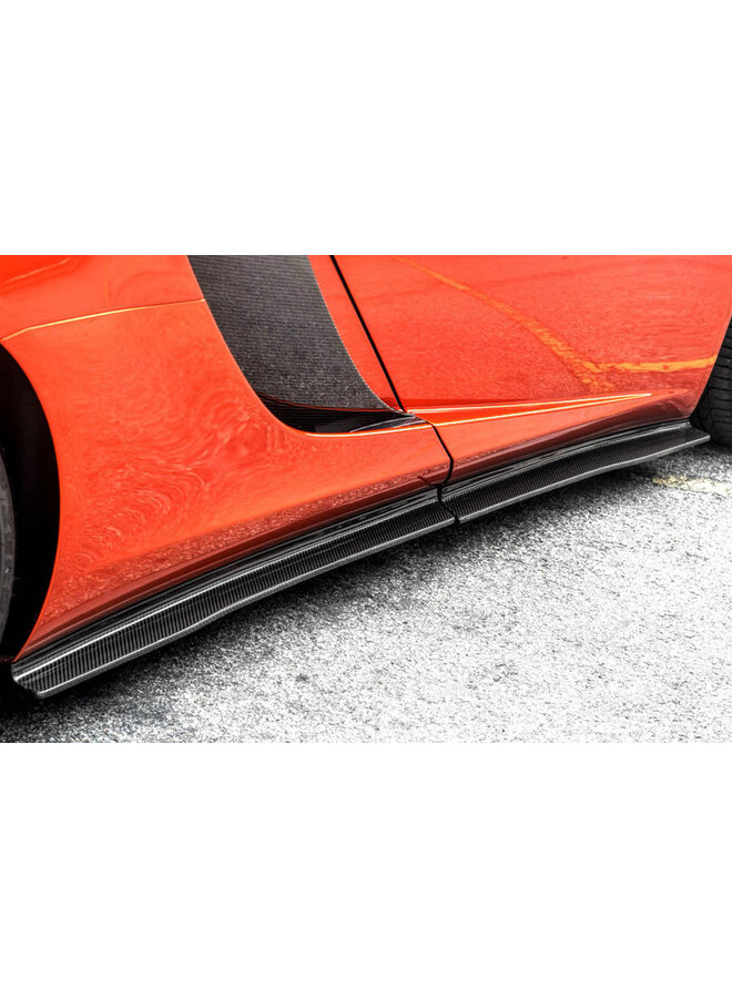 McLaren MP4 - 12C Carbon side skirt extensions