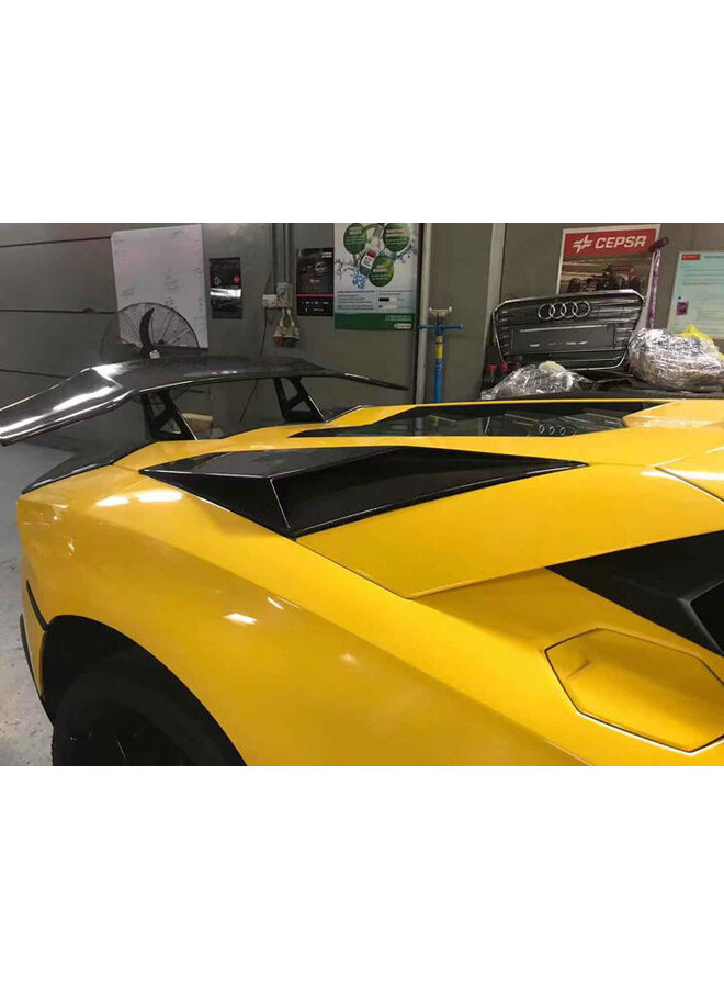 Entrada de ar de carbono estilo Lamborghini Aventador SV