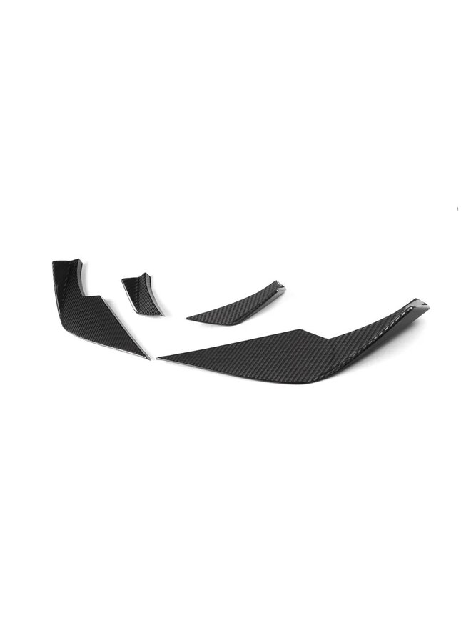 BMW G80 G81 G82 G83 M3 M4 Canard del paraurti anteriore in carbonio