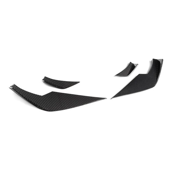 BMW G80 G81 G82 G83 M3 M4 Canards de parachoques delantero de carbono