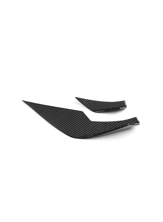 BMW G80 G81 G82 G83 M3 M4 Carbon front bumper canards