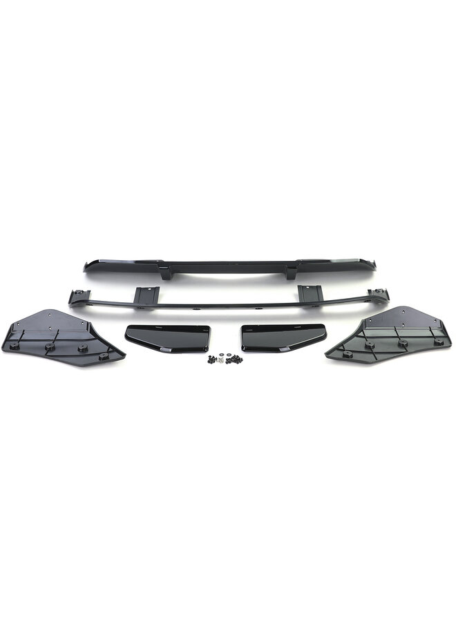 Difusor de 3 peças BMW X5 F15 Preto Brilhante